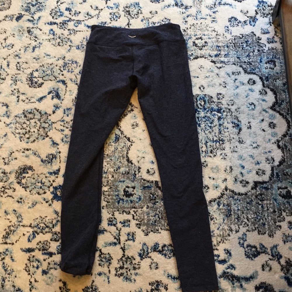 Purple heathered soft beyond yoga, yoga pants